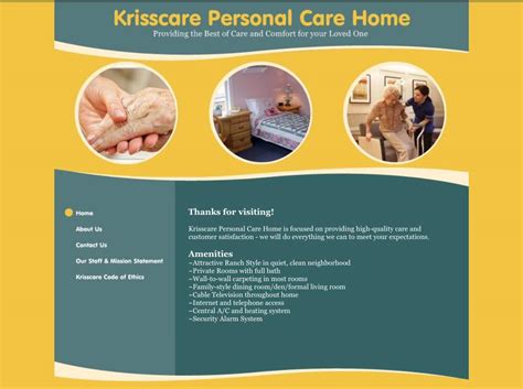 krisscare personal care home  Retirement & Assisted Living Facility · In-Home Service